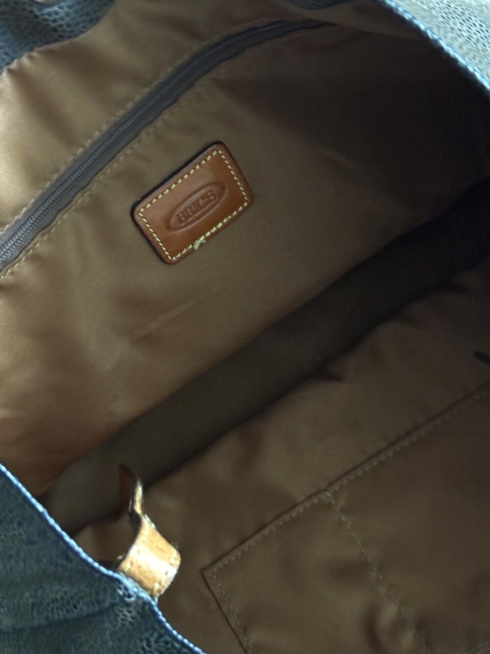 Bric's Tote Bag Brown leather shoulder bag - Picture 3 of 13